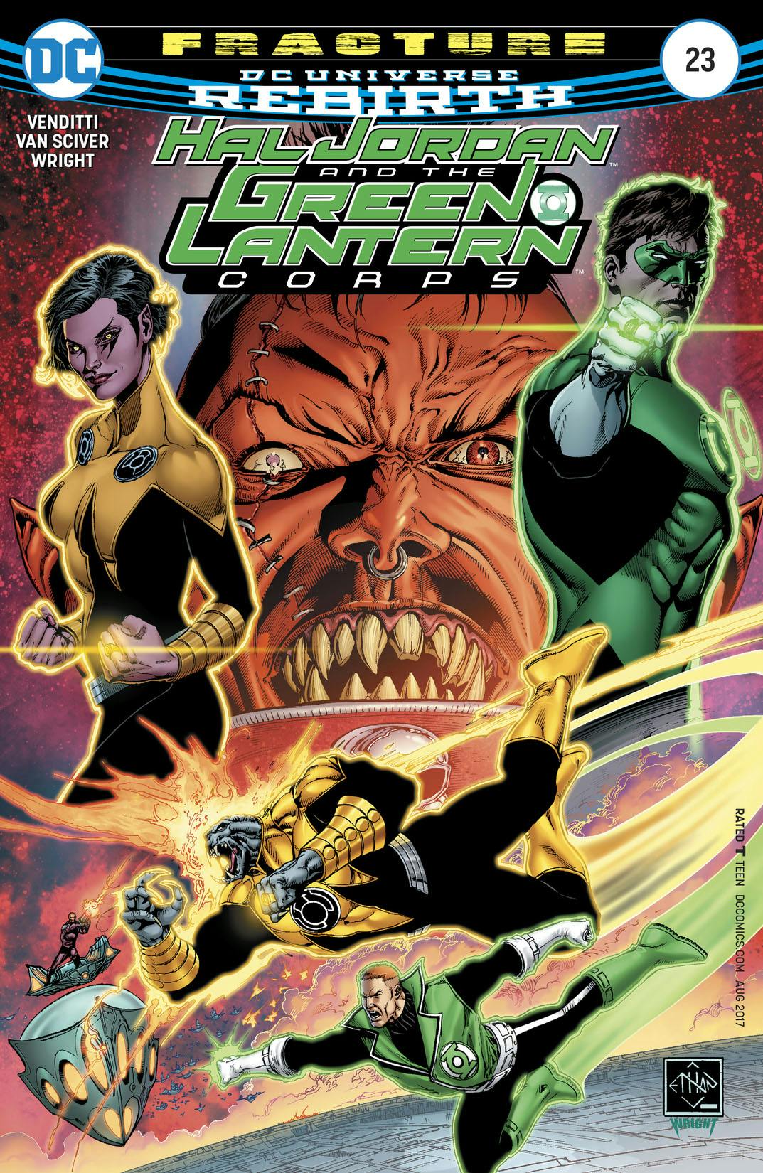 Hal Jordan and the Green Lantern Corps #23A