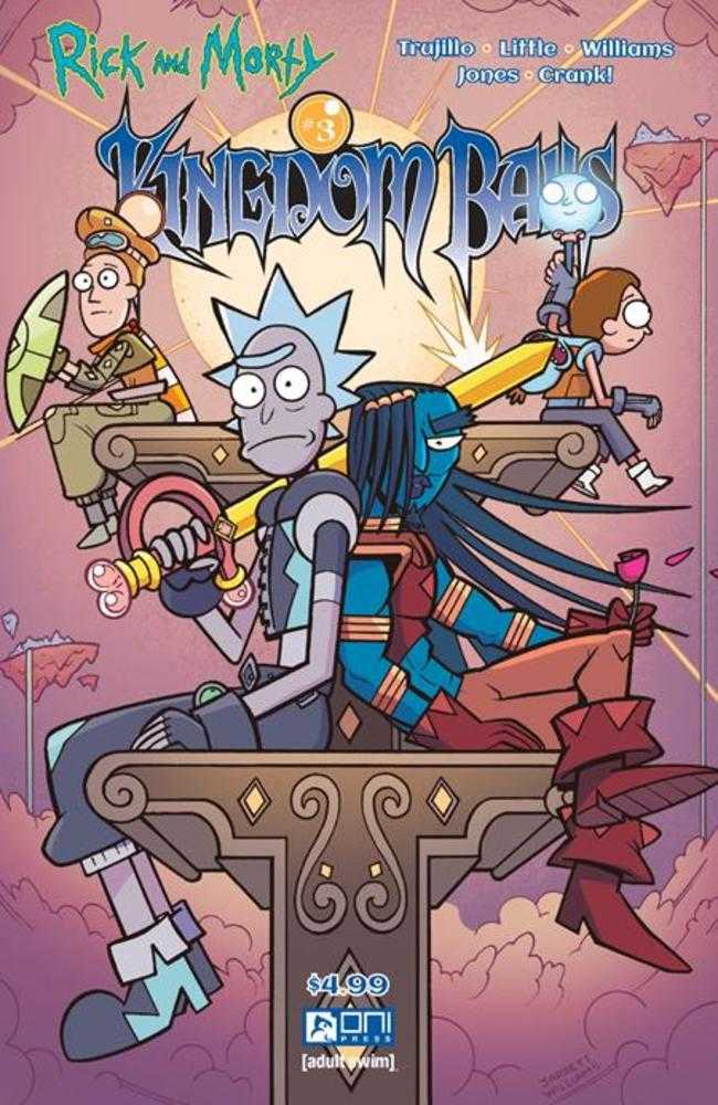 Rick And Morty Kingdom Balls #3 (Of 4) Cover A Jarrett Williams (Mature)