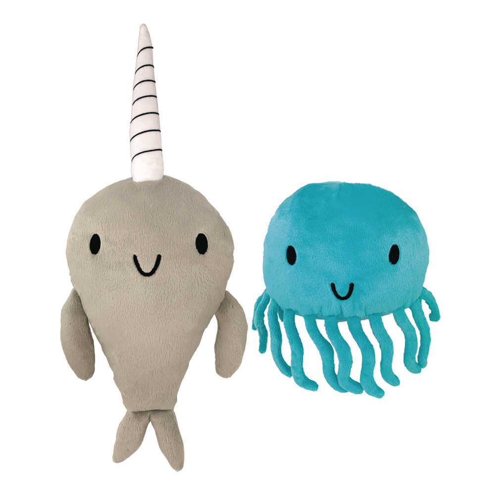 Narwhal & Jelly 2pc Plush Set