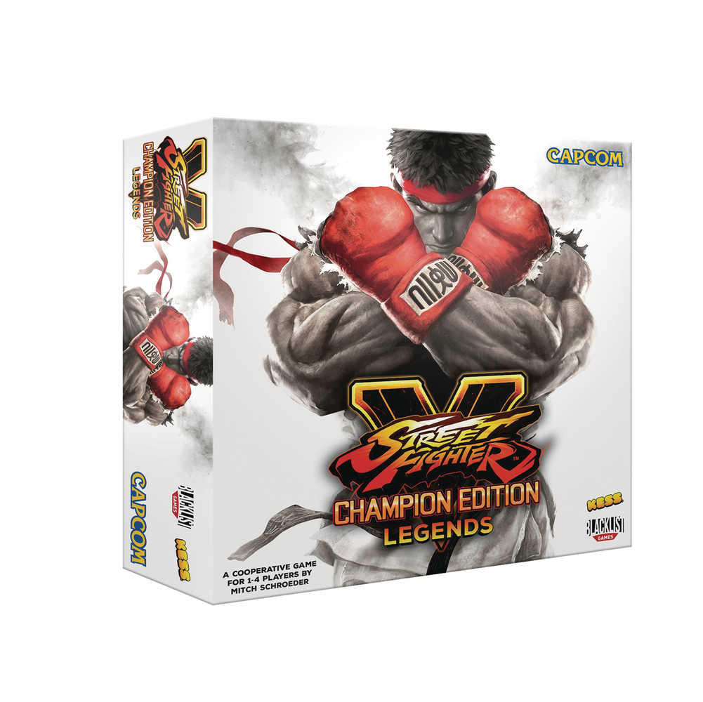 Street Fighter V Champion Edition Legends Board Game (