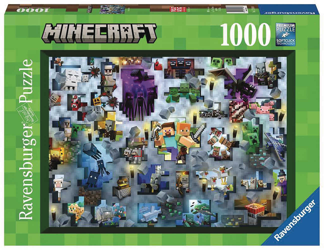 Minecraft Mobs 1000pc Puzzle
