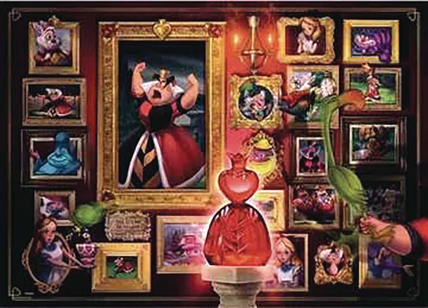 Disney Villainous Queen Of Hearts 1000pc Puzzle