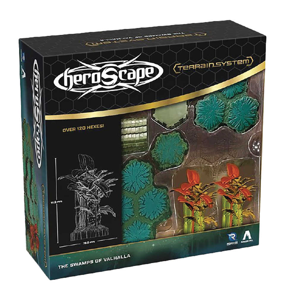 Heroscape The Swamps Of Valhalla Terain Exp