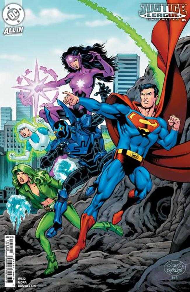 Justice League Unlimited #5 Cover F 1 in 25 Dan Jurgens Card Stock Variant