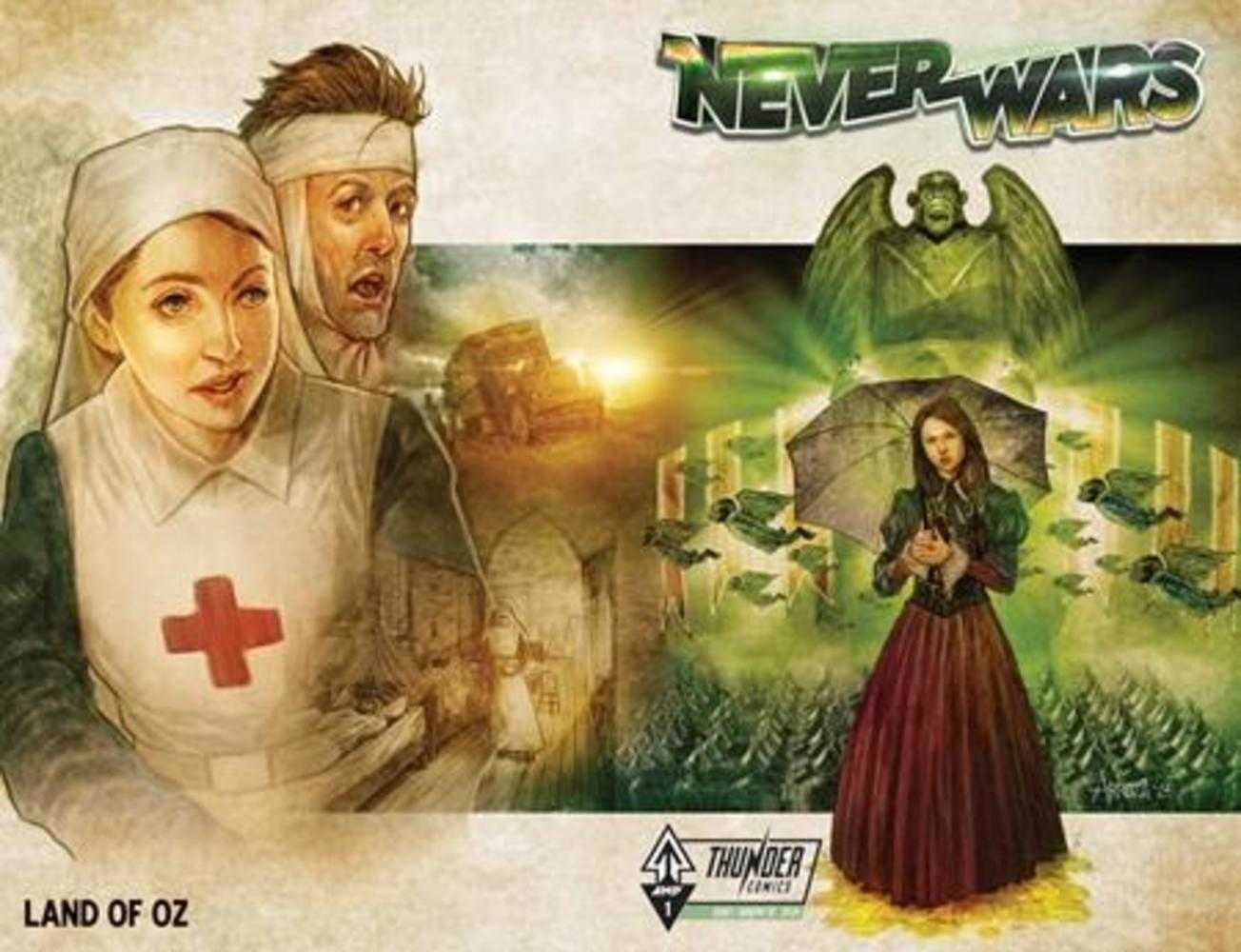 Neverwars #1 (Of 9) Cover B 5 Copy Erwin Arroza Unlock Wraparound Variant
