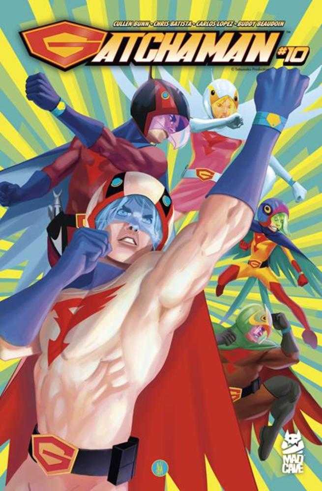 Gatchaman #10 Cover A Inaki Miranda