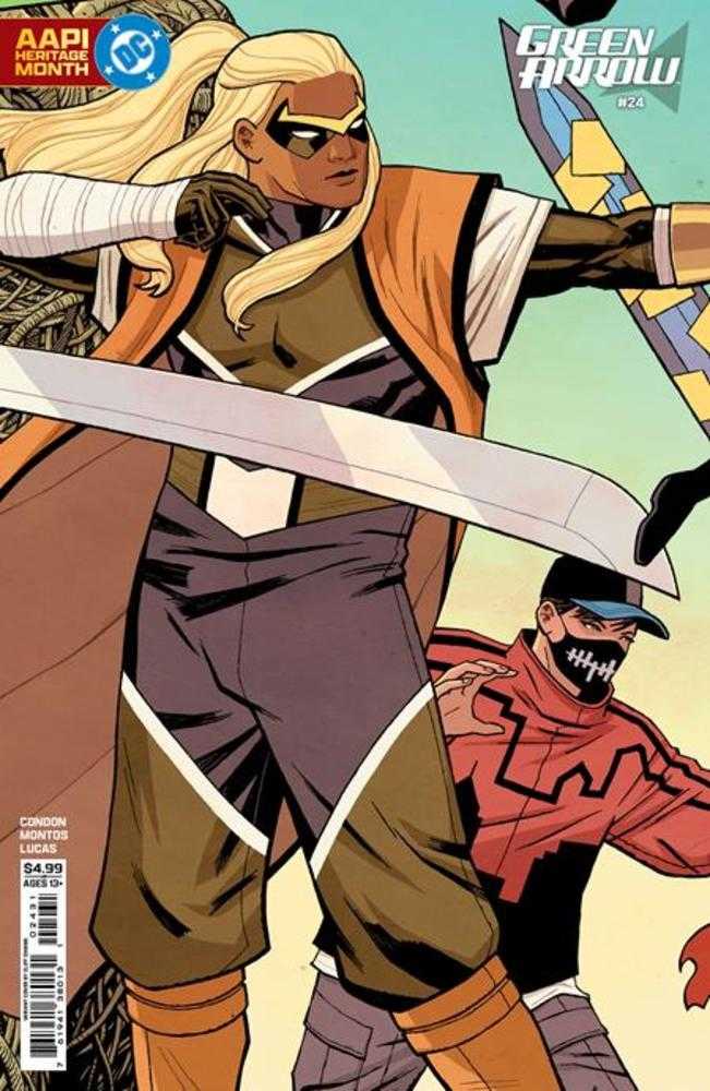 Green Arrow #24 Cover C Cliff Chiang Aapi Heritage Month Connecting Card Stock Variant