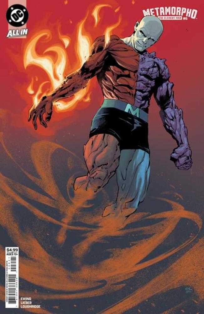 Metamorpho The Element Man #6 Cover B Rafael De Latorre Card Stock Variant