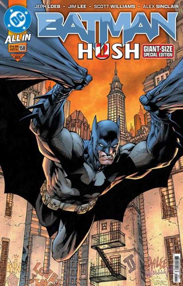 Batman #158 Giant Sized Special Edition Cover A Jim Lee