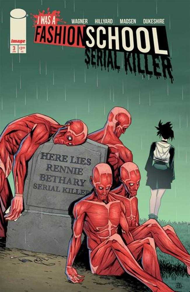 I Was A Fashion School Serial Killer #3 (Of 5) Cover A Daniel Hillyard & Michelle Madsen Blood Stitches (Mature)
