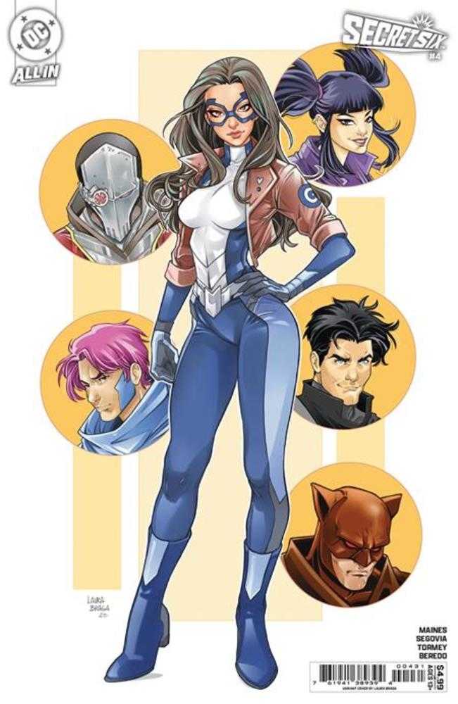 Secret Six #4 (Of 6) Cover C Laura Braga Card Stock Variant