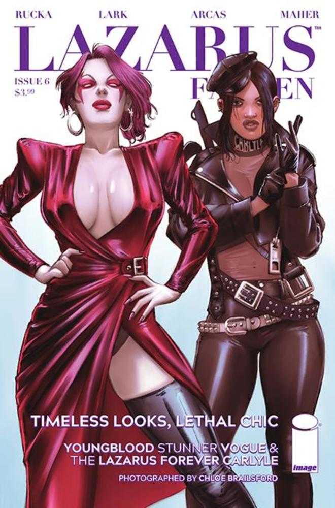 Lazarus Fallen #6 Cover B Chloe Brailsford Youngblood Team Up Variant (Mature)