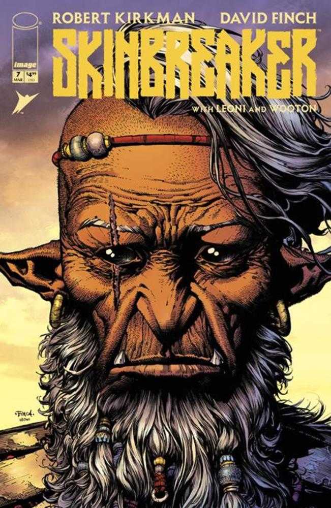 Skinbreaker #7 Cover B David Finch & Annalisa Leoni Portrait Variant