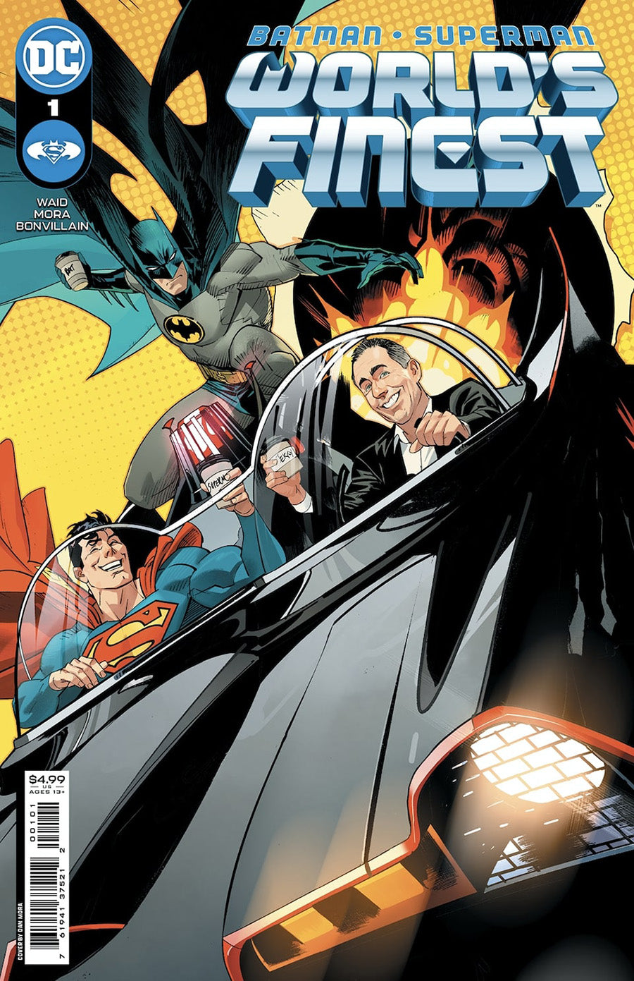 Batman / Superman: World's Finest #1 (Jeffy Seinfeld Cover)