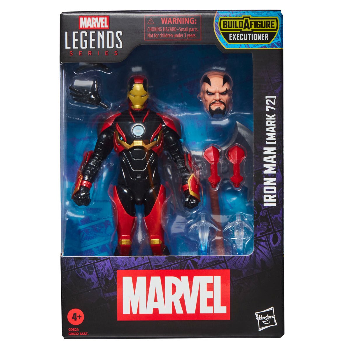 Marvel Legends Executioner Series 6-Inch Action Figure: Iron Man (Mark 72)