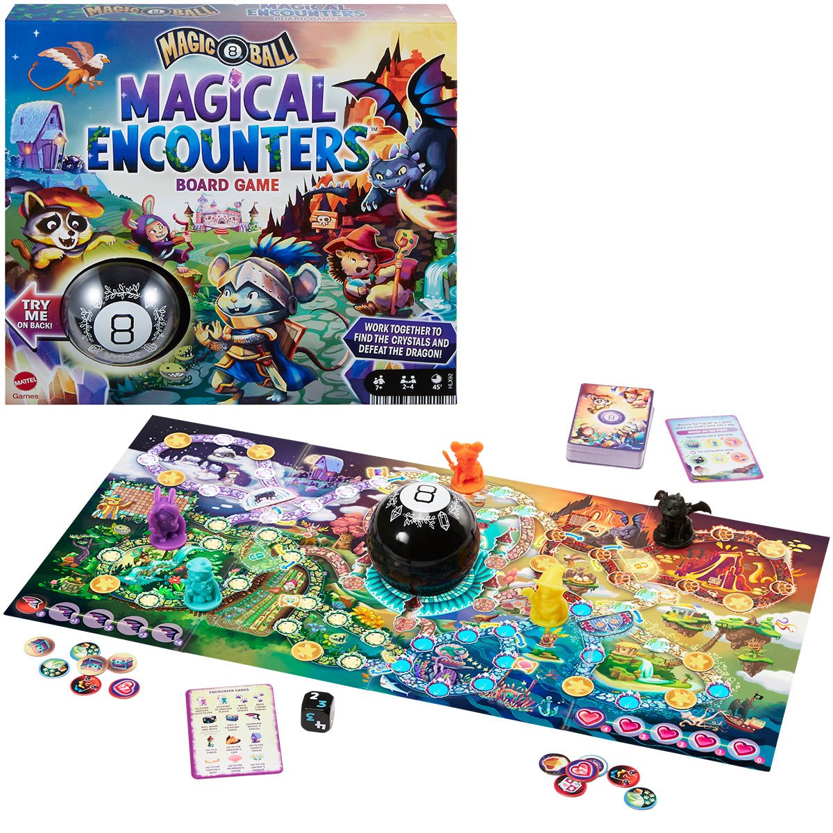 Magic 8 Ball: Magical Encounters Board Game