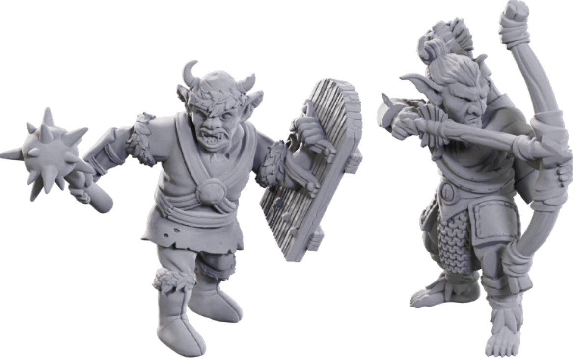 Dungeons & Dragons Nolzur's Marvelous Unpainted Miniatures: Limited Edition 50th Anniversary Goblins
