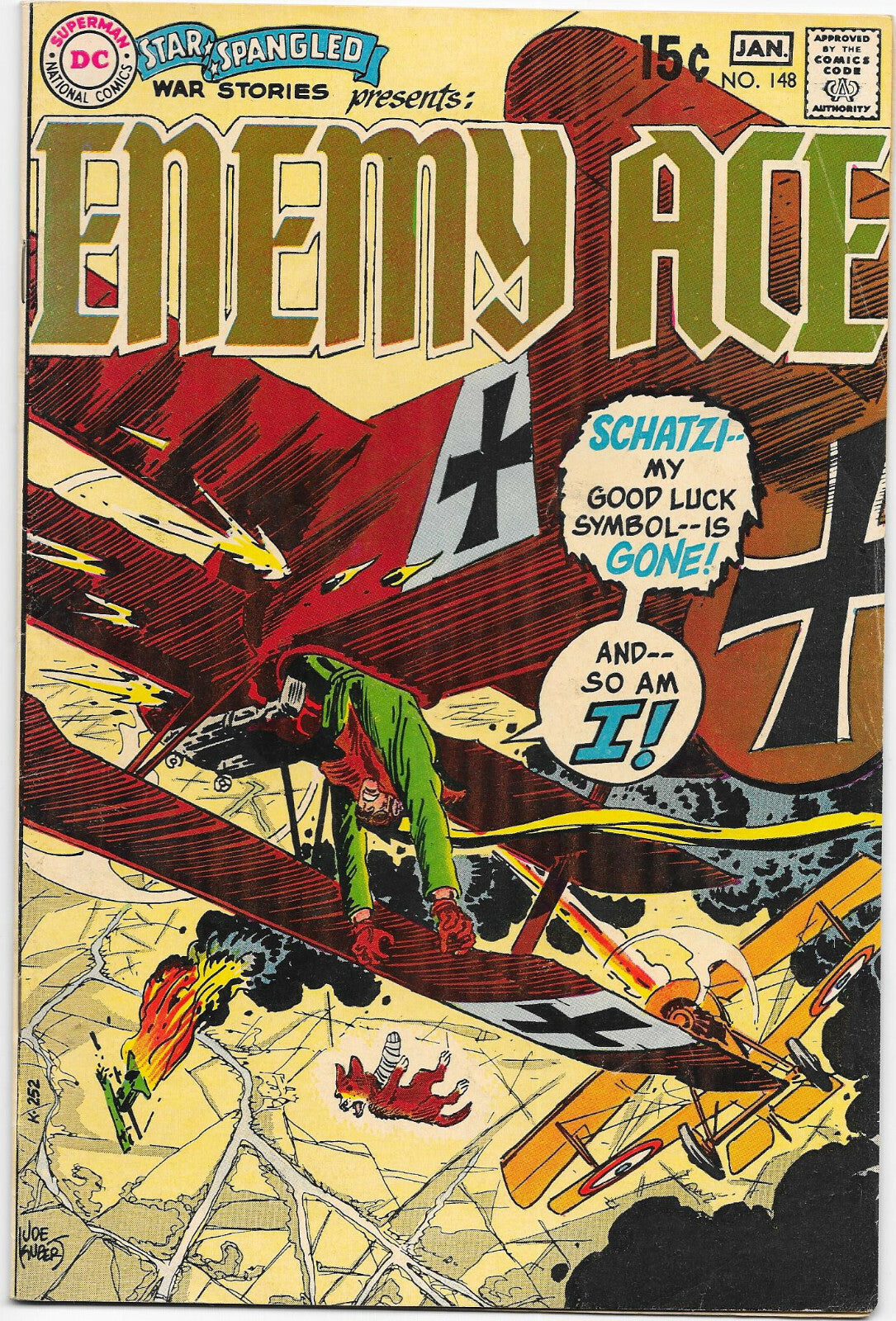 Star Spangled War Stories Presents: Enemy Ace #148