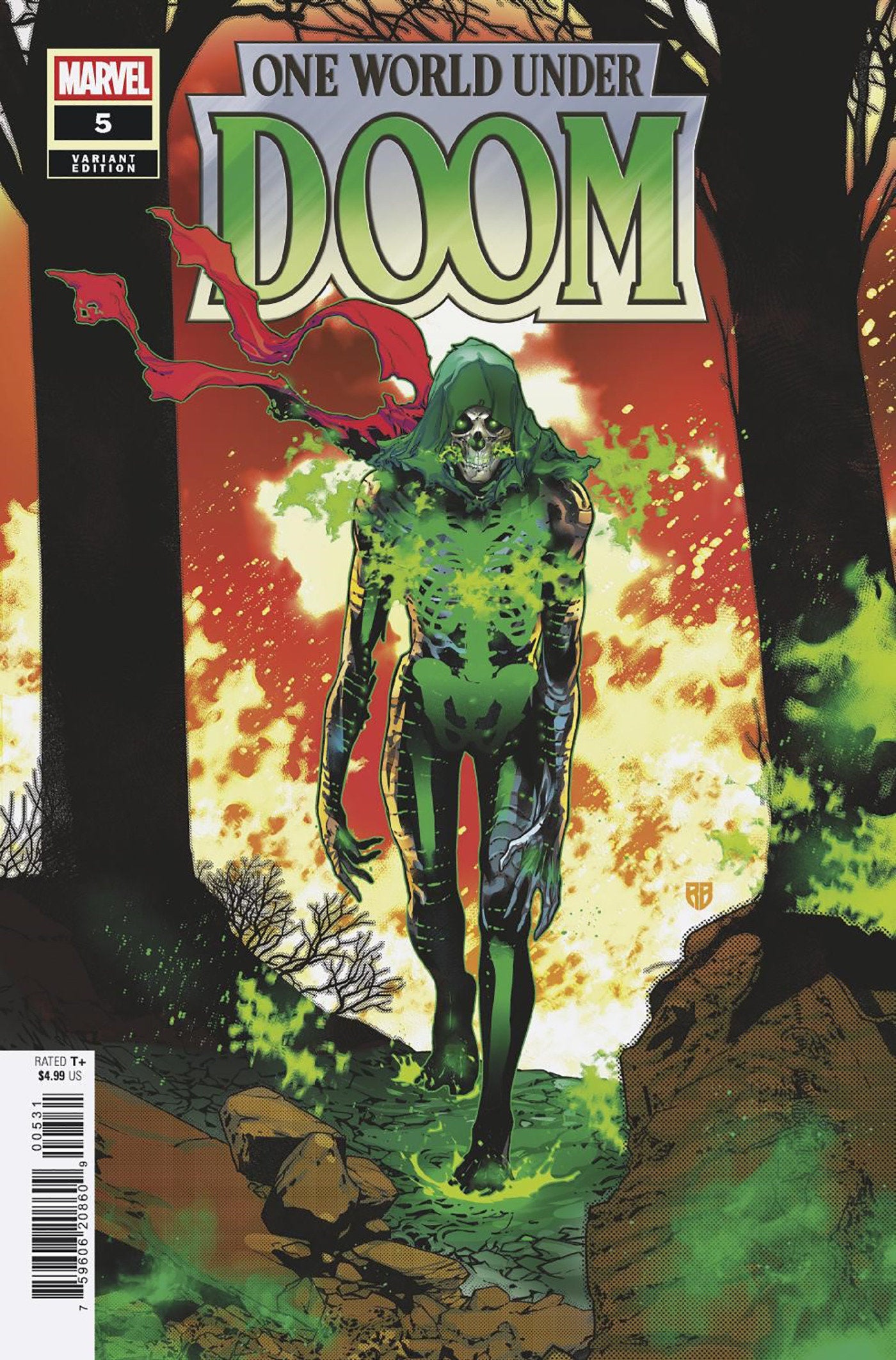 One World Under Doom #5 R.B. Silva Variant