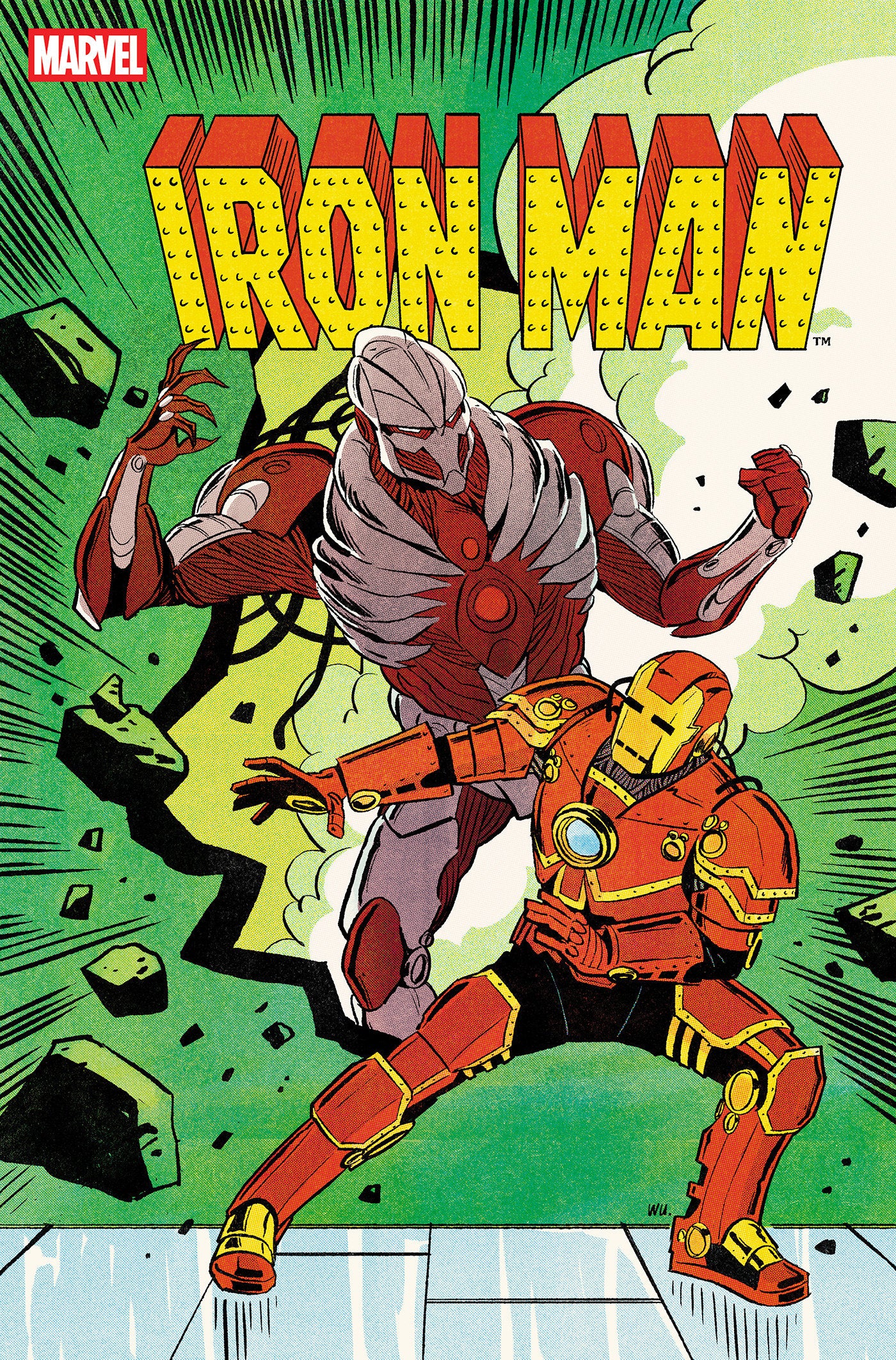 Iron Man #10 Annie Wu Retrovision Variant