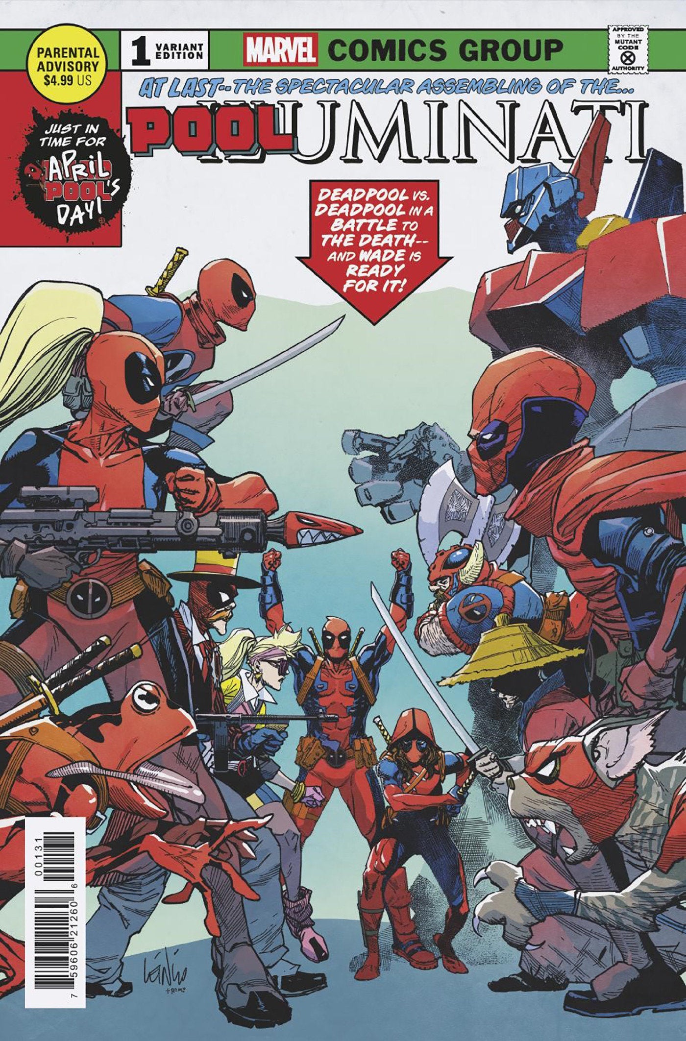 Pooluminati #1 Leinil Yu Variant