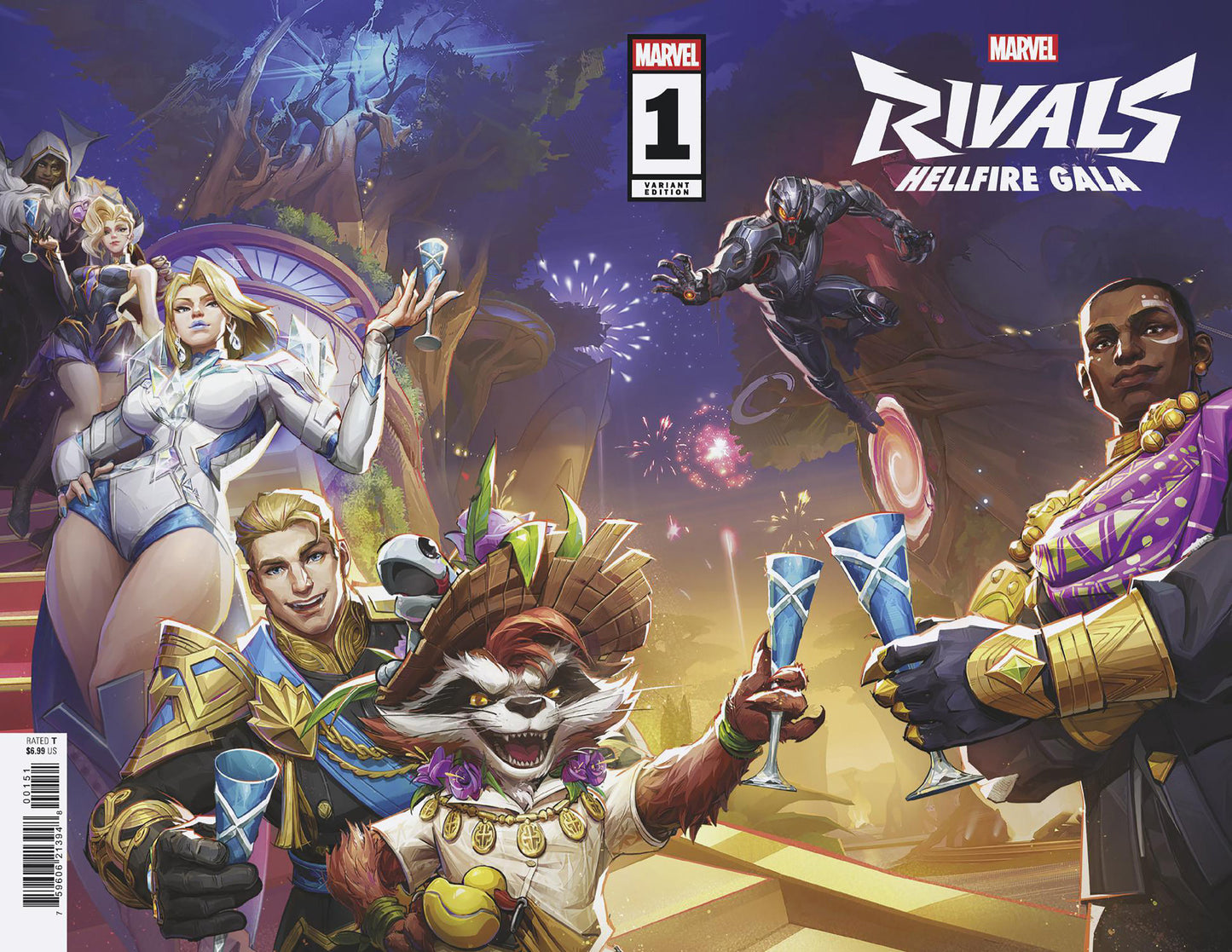 Marvel Rivals: Hellfire Gala #1 Netease Games Marvel Rivals Wraparound Variant