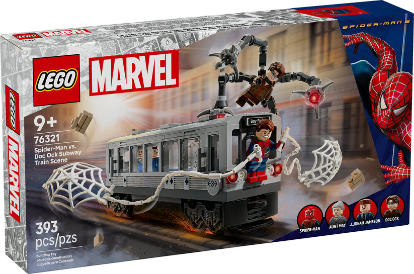 Lego: Marvel - Spider-Man vs. Doc Ock Subway Train Scene
