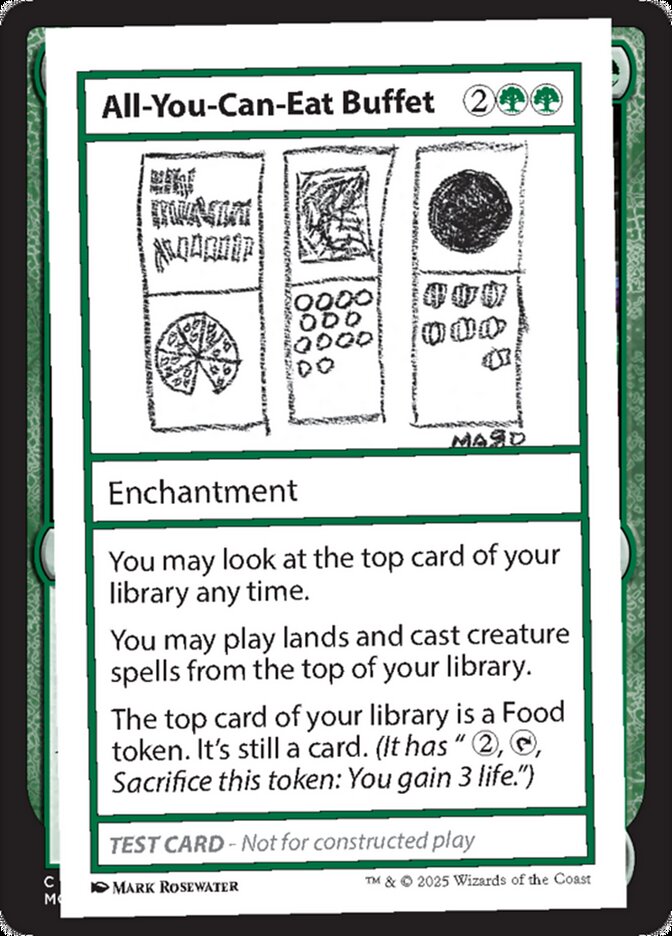 Magic the Gathering Single Card: All-You-Can-Eat Buffet
