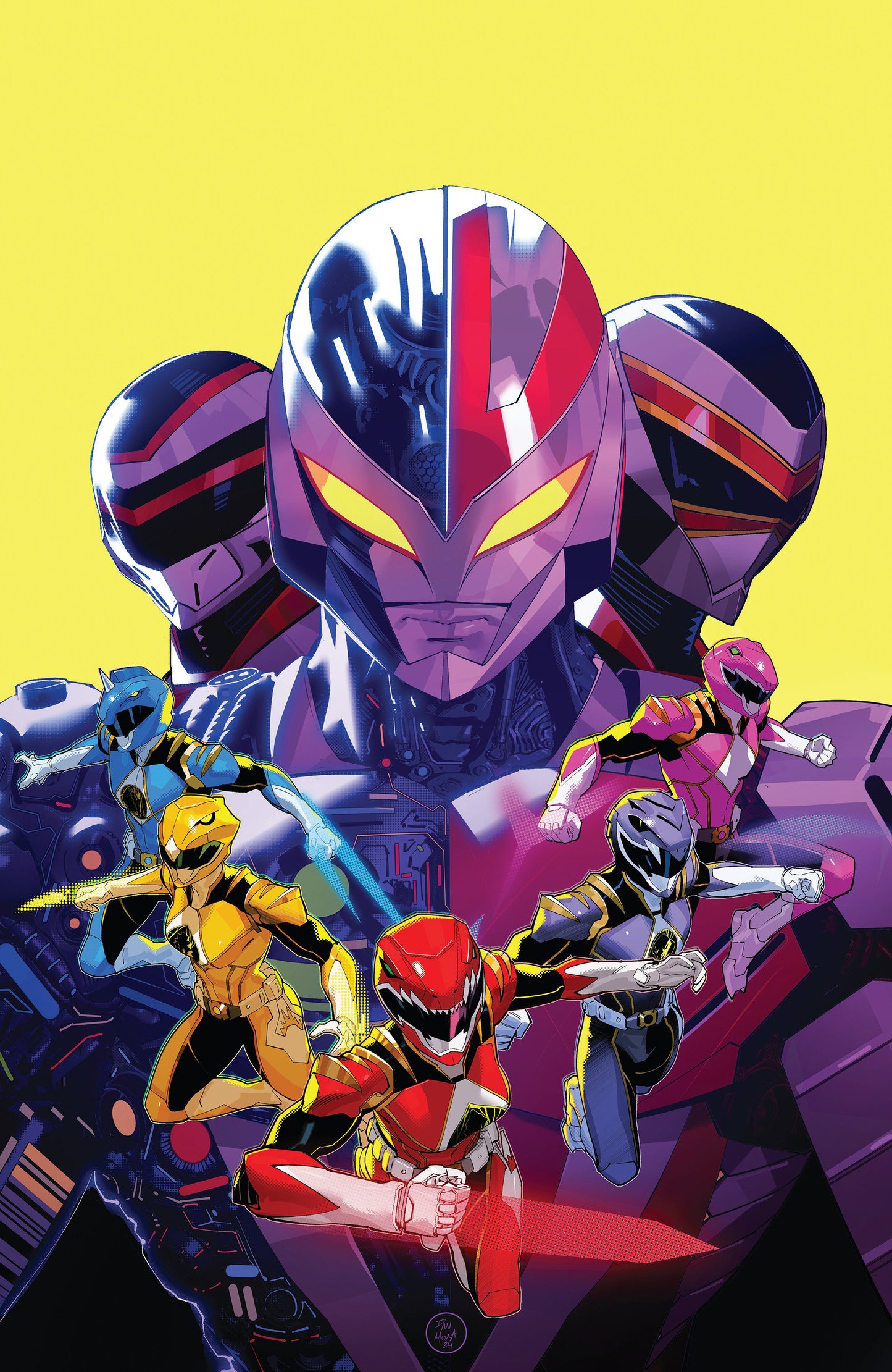 Power Rangers Prime #8 I Unlockable Variant (Full Art, Mora)