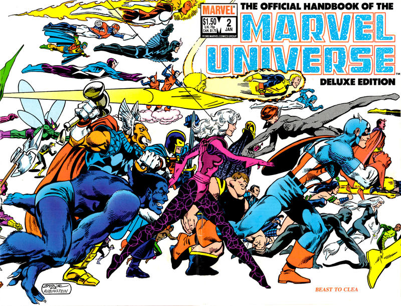 Official Handbook of the Marvel Universe: Deluxe Edition (Vol. 2) #2