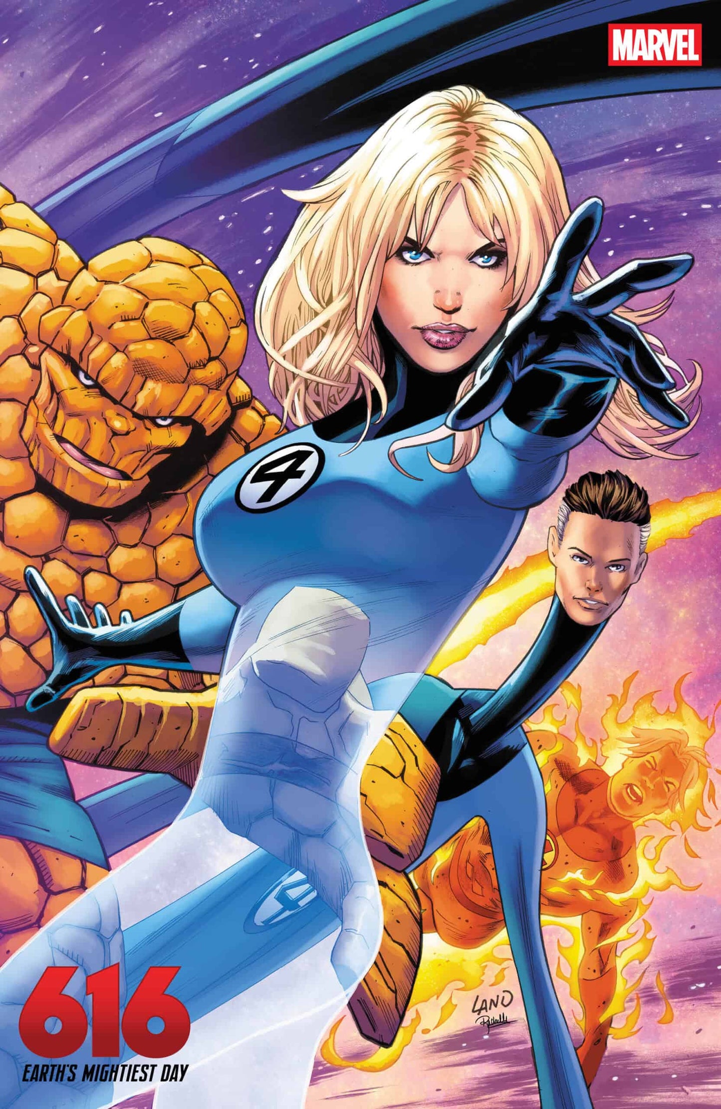 Fantastic Four Fanfare #1 - 616 Earth's Mightest Day 2025 Variant