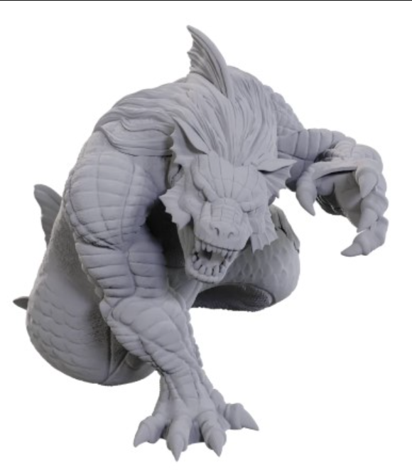 Dungeons & Dragons Nolzur's Marvelous Unpainted Miniatures: W23 Sea Lion