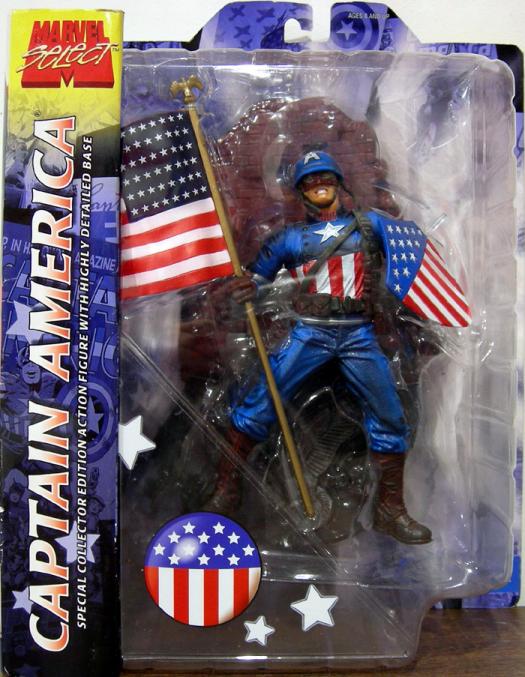 Diamond Select Marvel Series: Captain America (WWII Outfit)