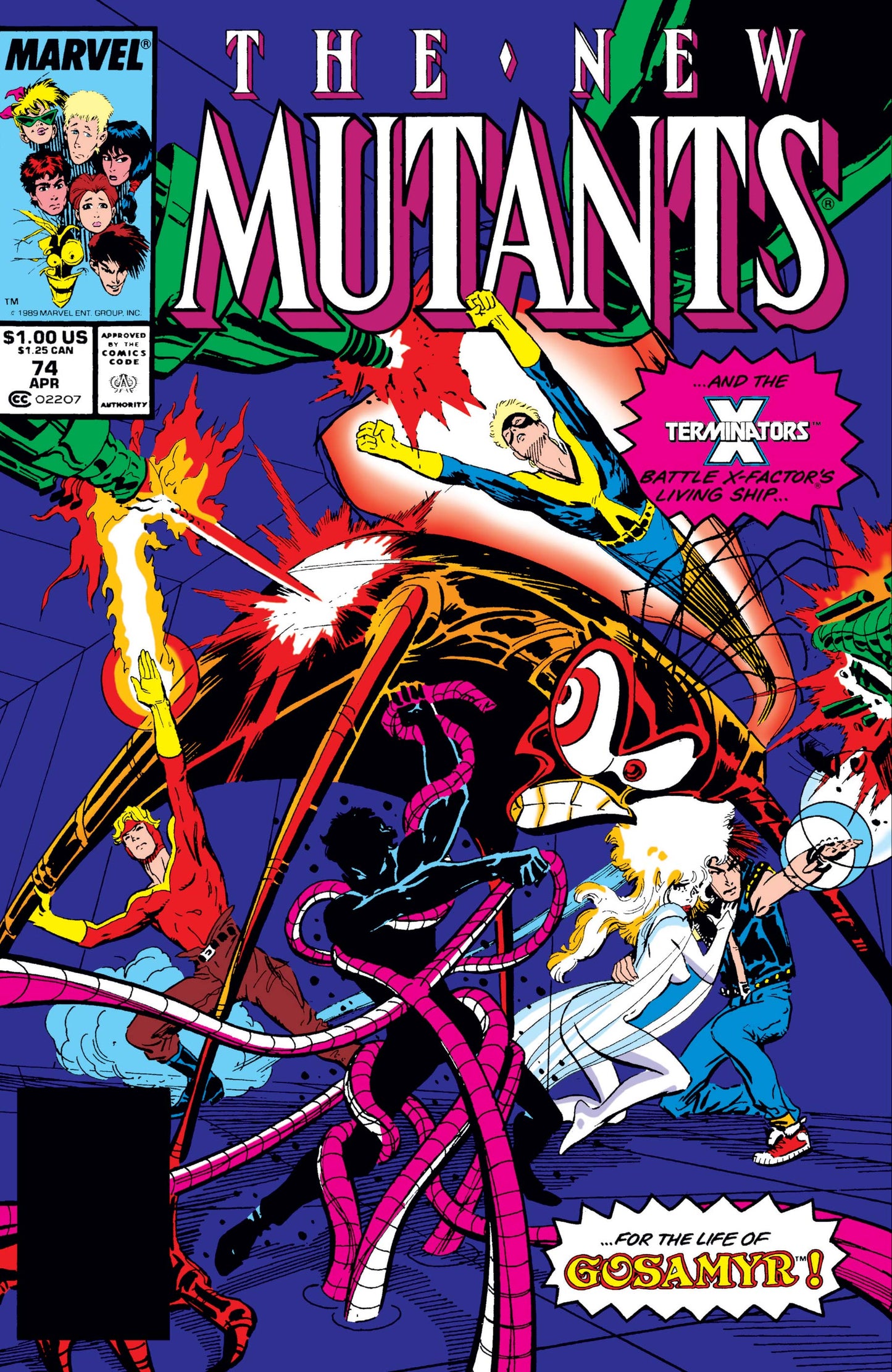 New Mutants, Vol. 1 #74