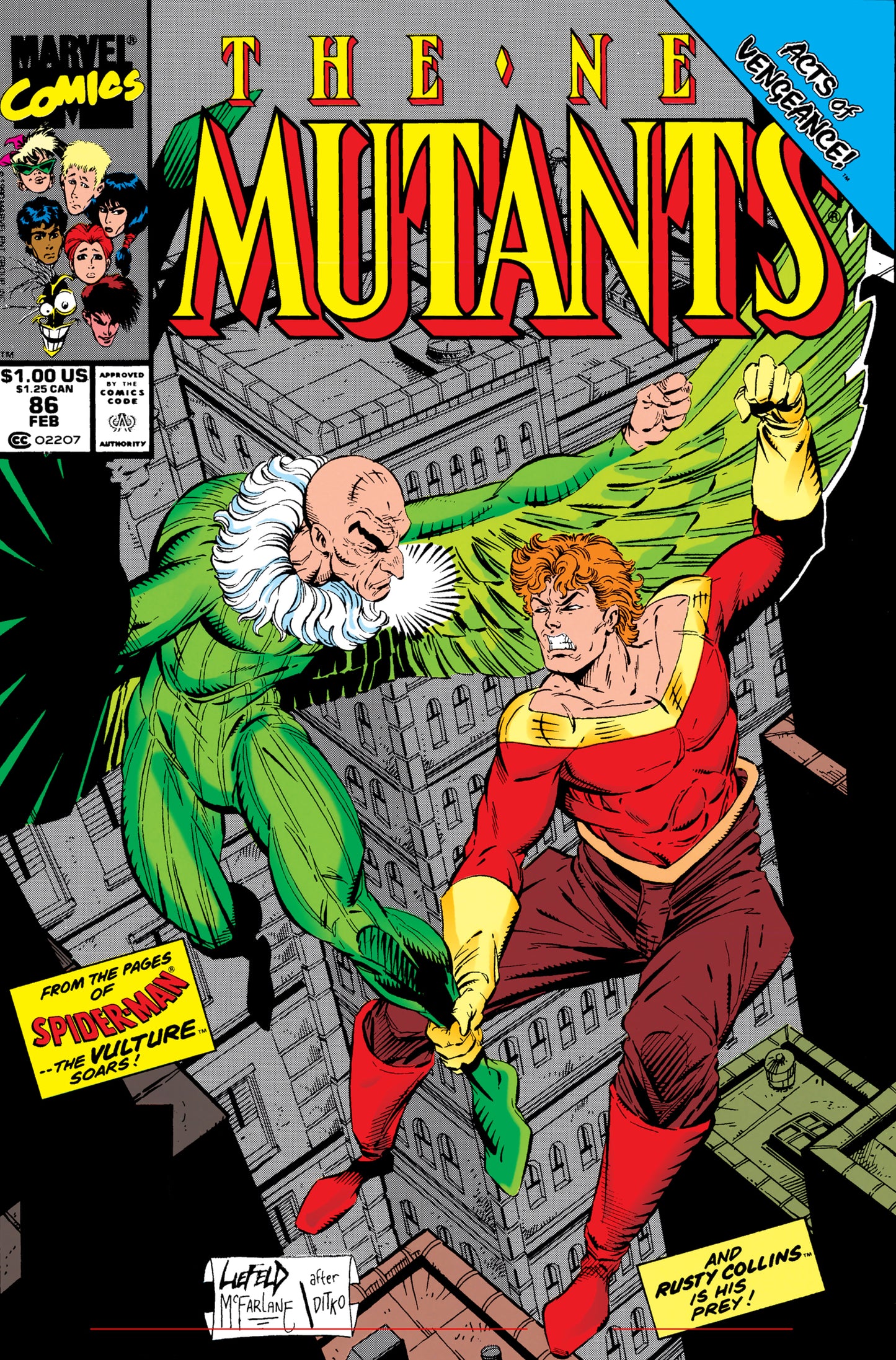 New Mutants, Vol. 1 #86