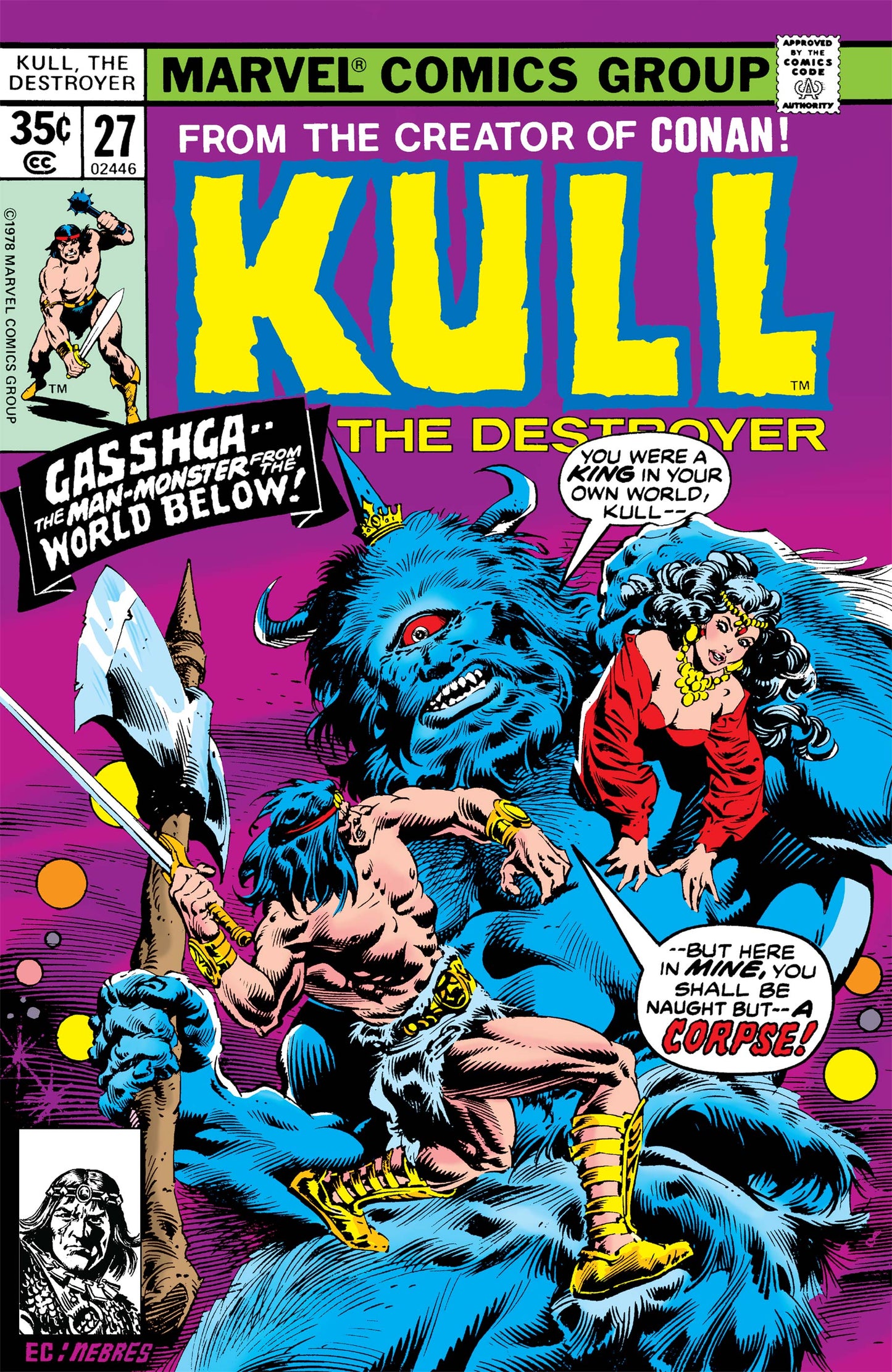Kull the Destroyer, Vol. 1 #27 (Marvel)