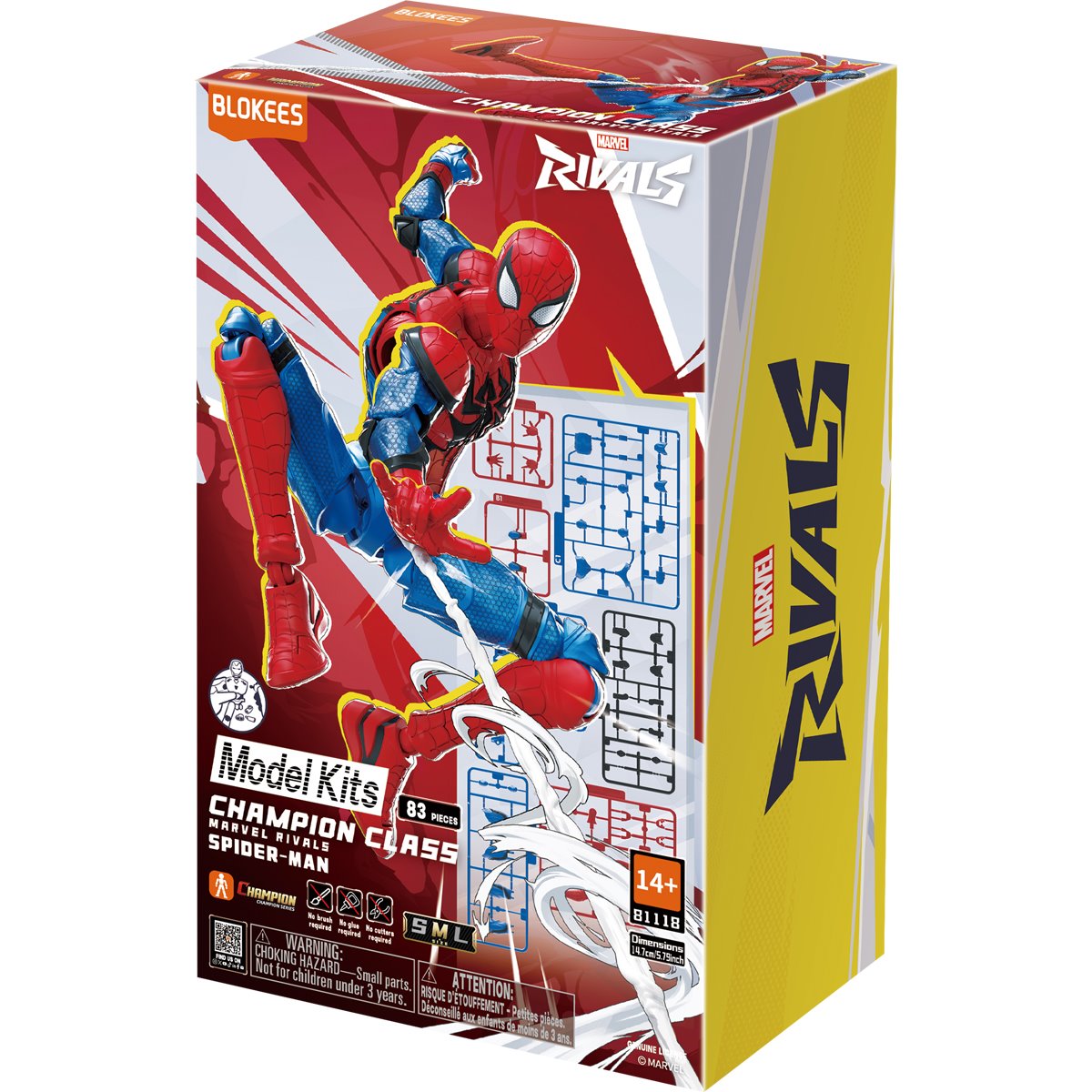Blokees: Marvel Rivals Spider-man Champion Class CC06 Model Kit