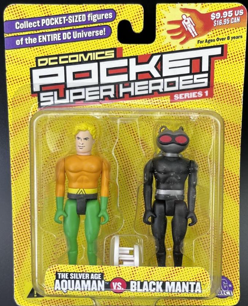DC Comics Pocket Heroes: Silver Age Aquaman vs Black Manta