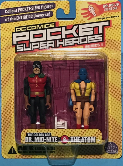 DC Comics Pocket Heroes: Golden Age Dr. Mid-Nite and The Atom