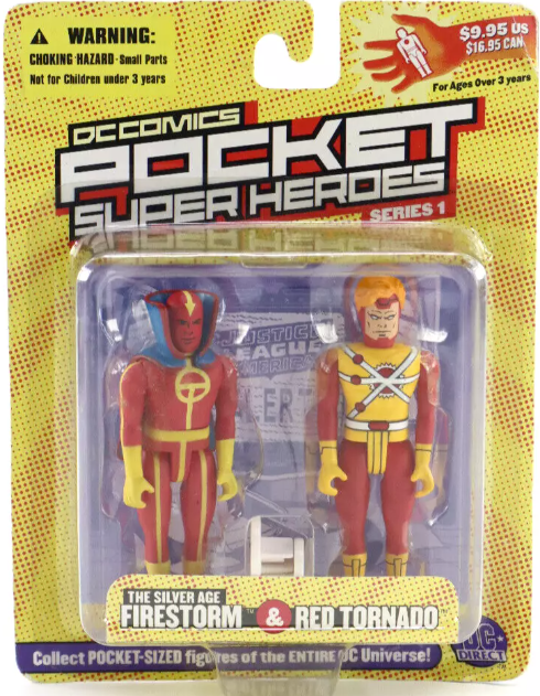 DC Comics Pocket Heroes: Silver Age Firestorm and Red Tornado