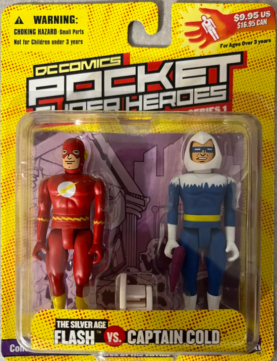 DC Comics Pocket Heroes: Silver Age Flash vs Captain Cold