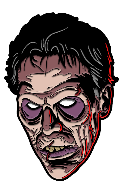 Evil Dead 2 Enamel Pin - Ash Deadite