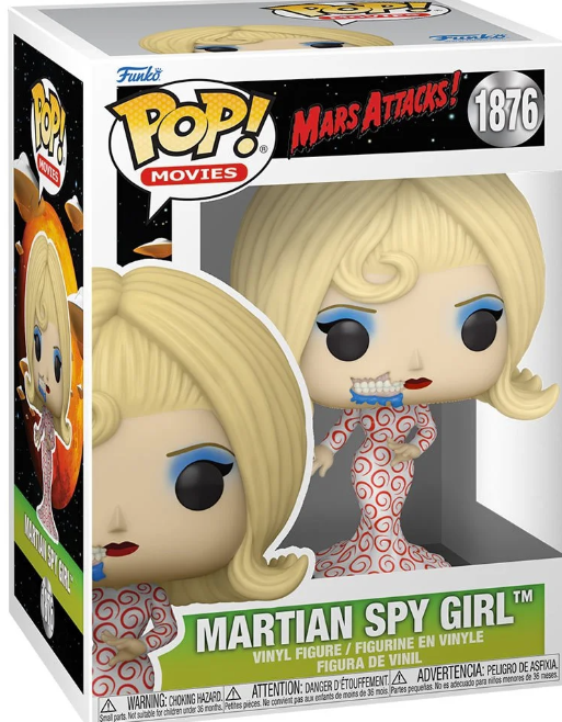 Pop Movies Mars Attacks Alien Woman Figure