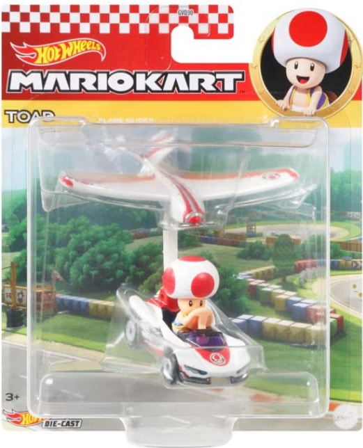 Hot Wheels - Mario Kart Glider - Toad