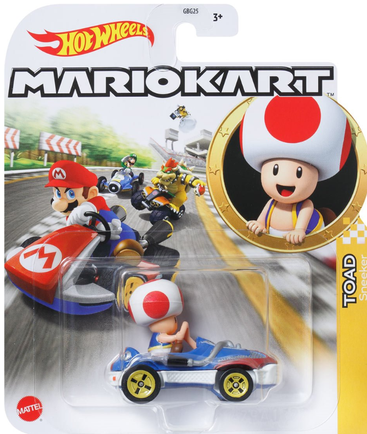 Hot Wheels - Mario Kart - Toad