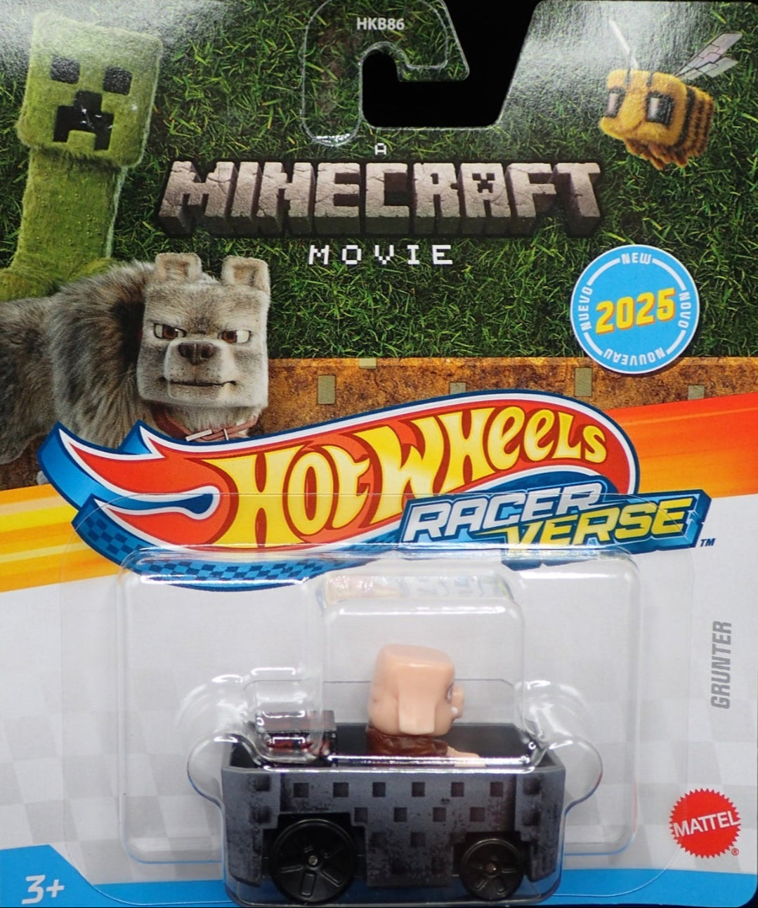 Hot Wheels - Racerverse - A Minecraft Movie: Grunter