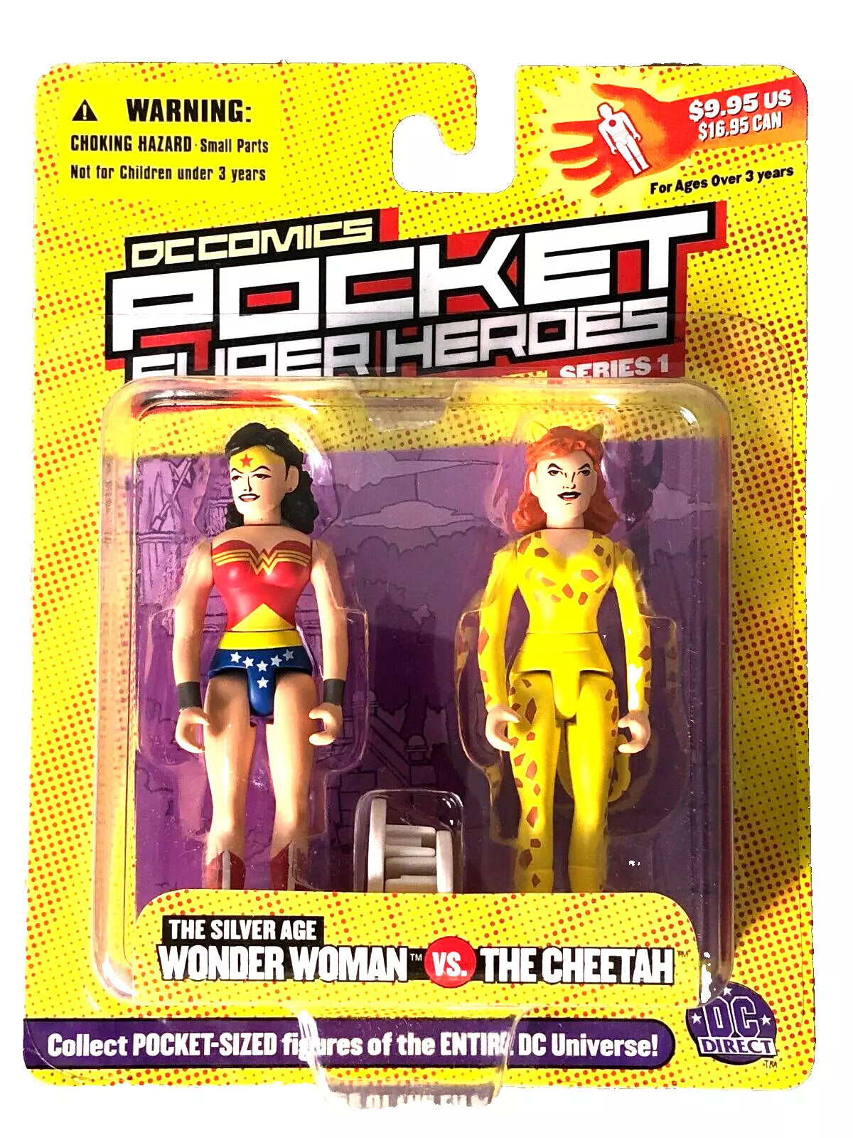 DC Comics Pocket Heroes: Wonder Woman (Silver Age) vs The Cheetah