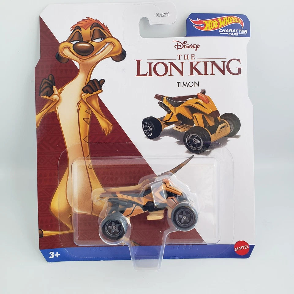 Hot Wheels - Character Car - Timon (The Lion King)