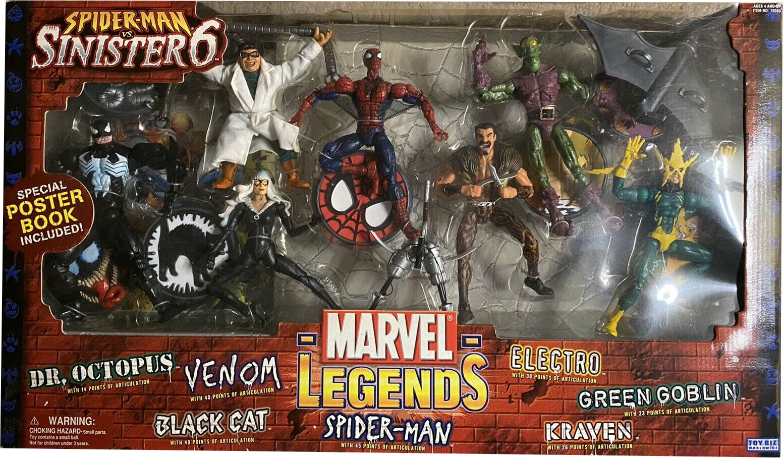 Marvel Legends: Spider-Man vs. The Sinister Six – Adventures in Ink