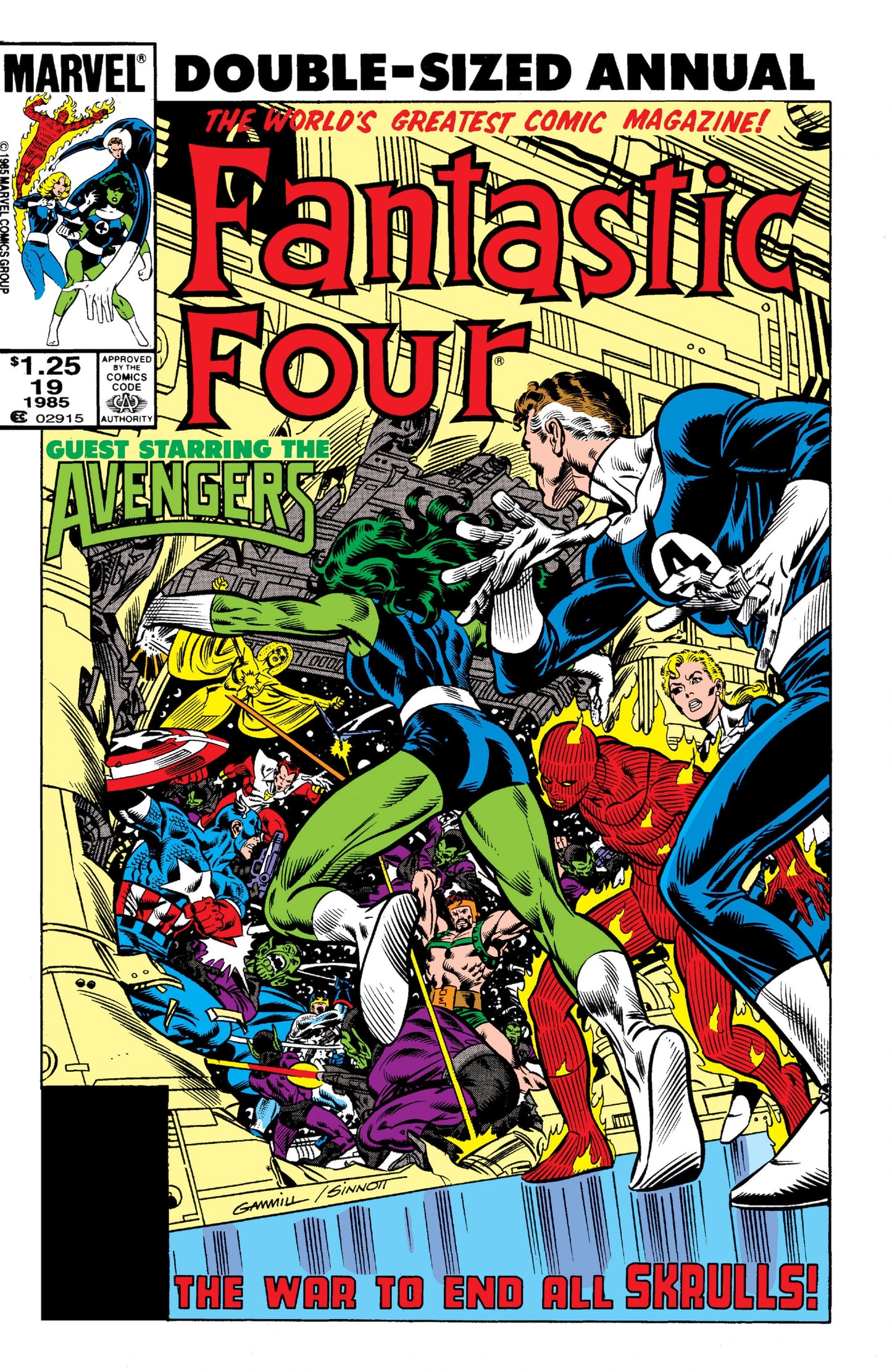 Fantastic Four Annual, Vol. 1 #19
